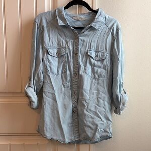Miami light Blue denim Shirt